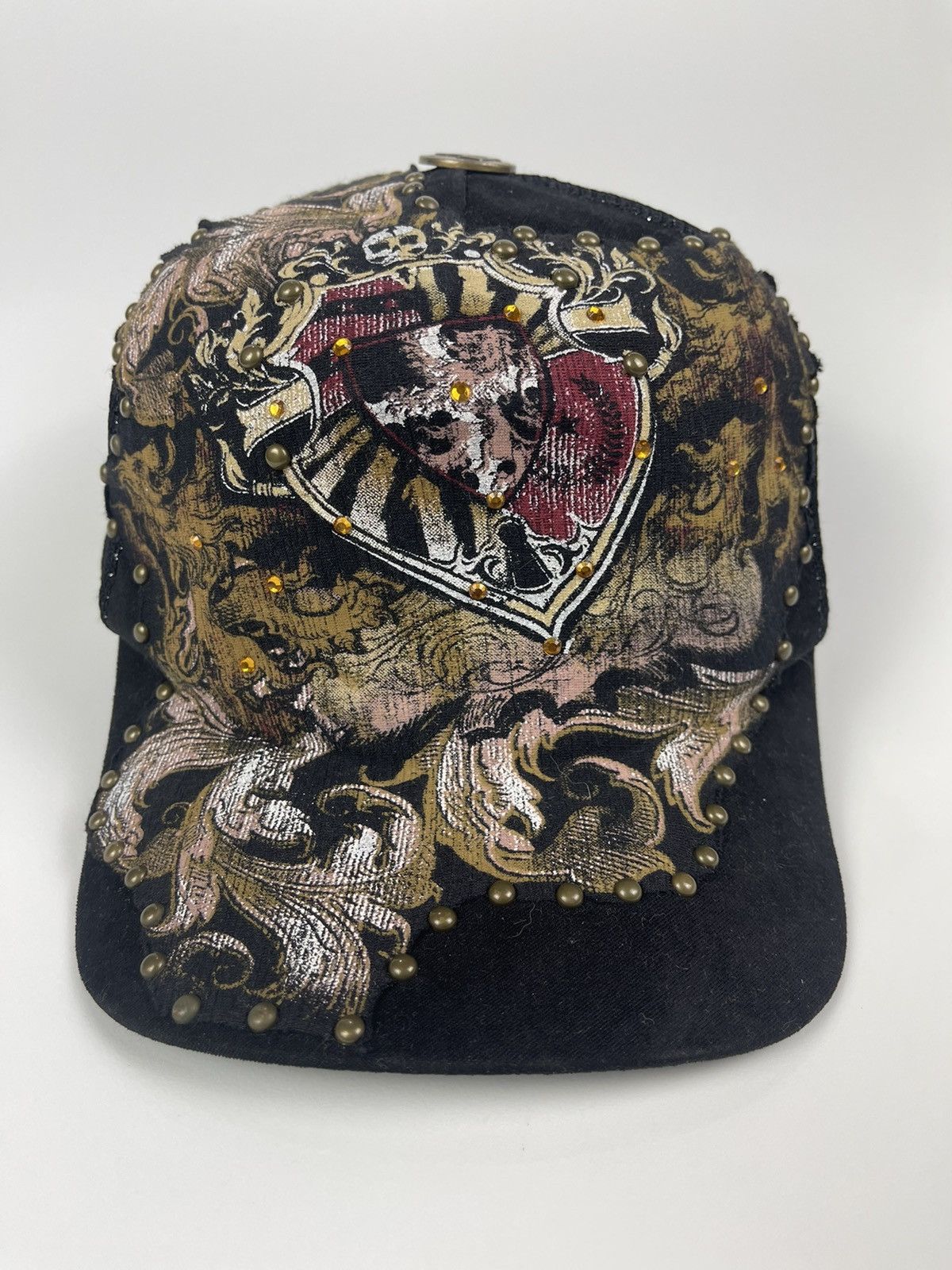 Hat Club Rare 96 Full Print Trucker Hat by Stephante head wear Size ONE SIZE - 4 Thumbnail