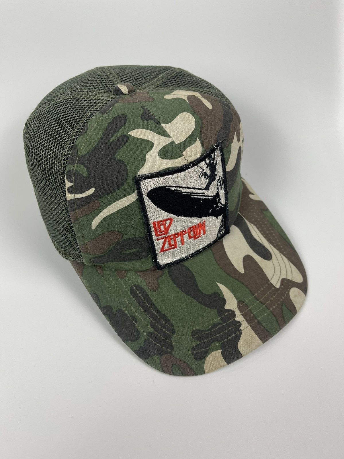 Led Zeppelin Led Zeppelin Camo Trucker Hat Cap Size ONE SIZE - 3 Thumbnail