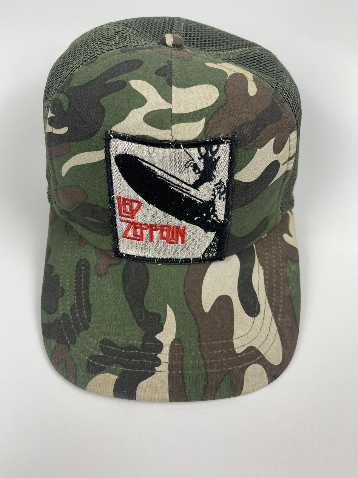Led Zeppelin Led Zeppelin Camo Trucker Hat Cap Size ONE SIZE - 1 Thumbnail