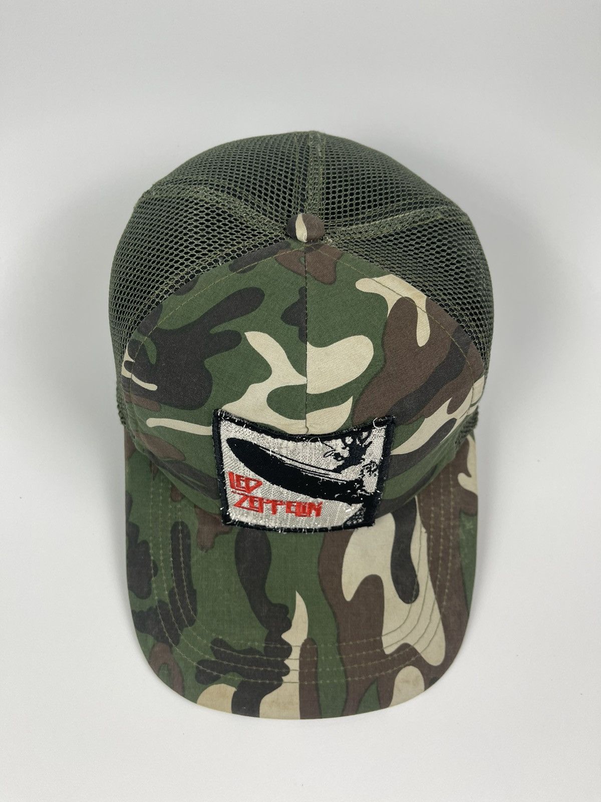 Led Zeppelin Led Zeppelin Camo Trucker Hat Cap Size ONE SIZE - 6 Thumbnail