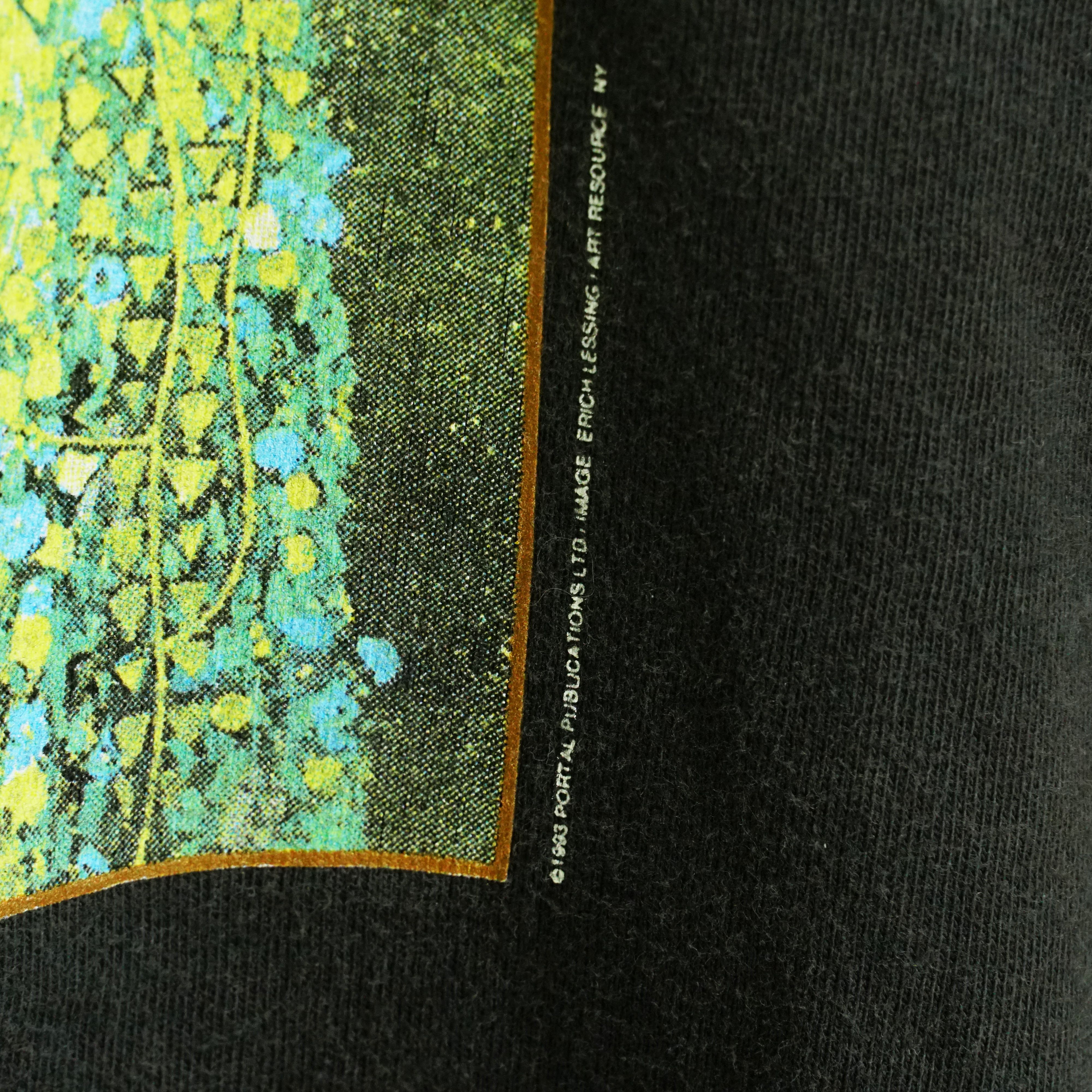 Vintage VTG The Kiss Gustav Klimt 90s Art Tee Shirt Size US S / EU 44-46 / 1 - 4 Thumbnail