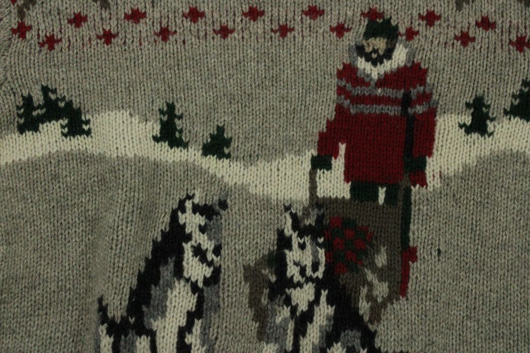 Ralph Lauren Vintage Polo Ralph Lauren Dog Sled Knit Sweater | Grailed