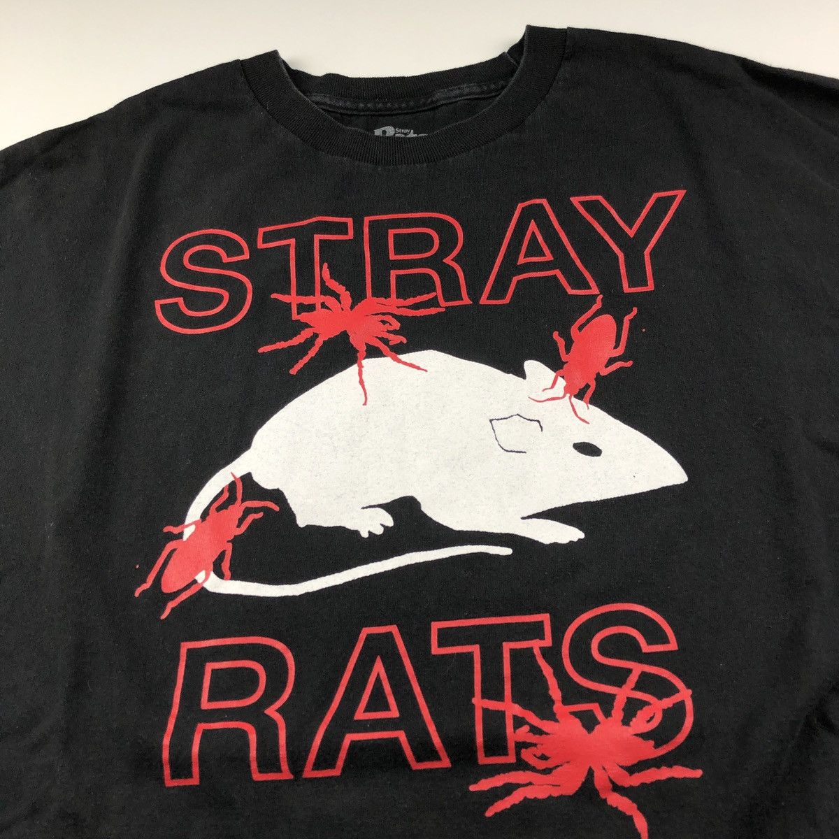 Stray Rats Stray Rats Spiders Rodentcide Big Print Logo T-Shirt Size US XL / EU 56 / 4 - 2 Thumbnail