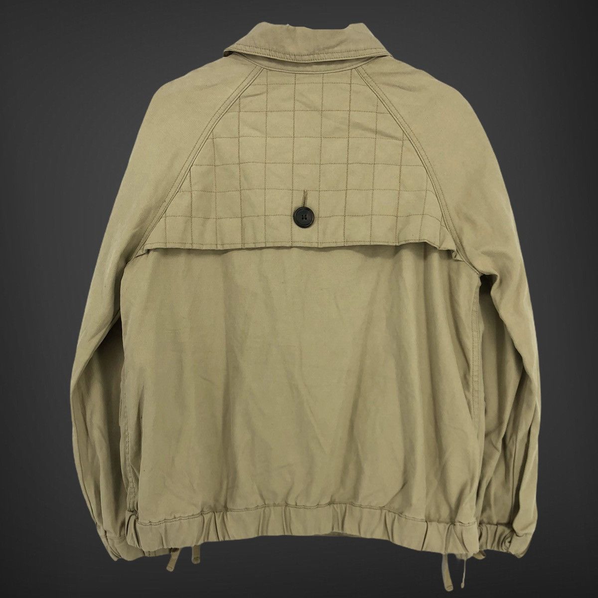 Issey Miyake Ne-net Double Breasted Peacoat Jacket Size US M / EU 48-50 / 2 - 6 Thumbnail