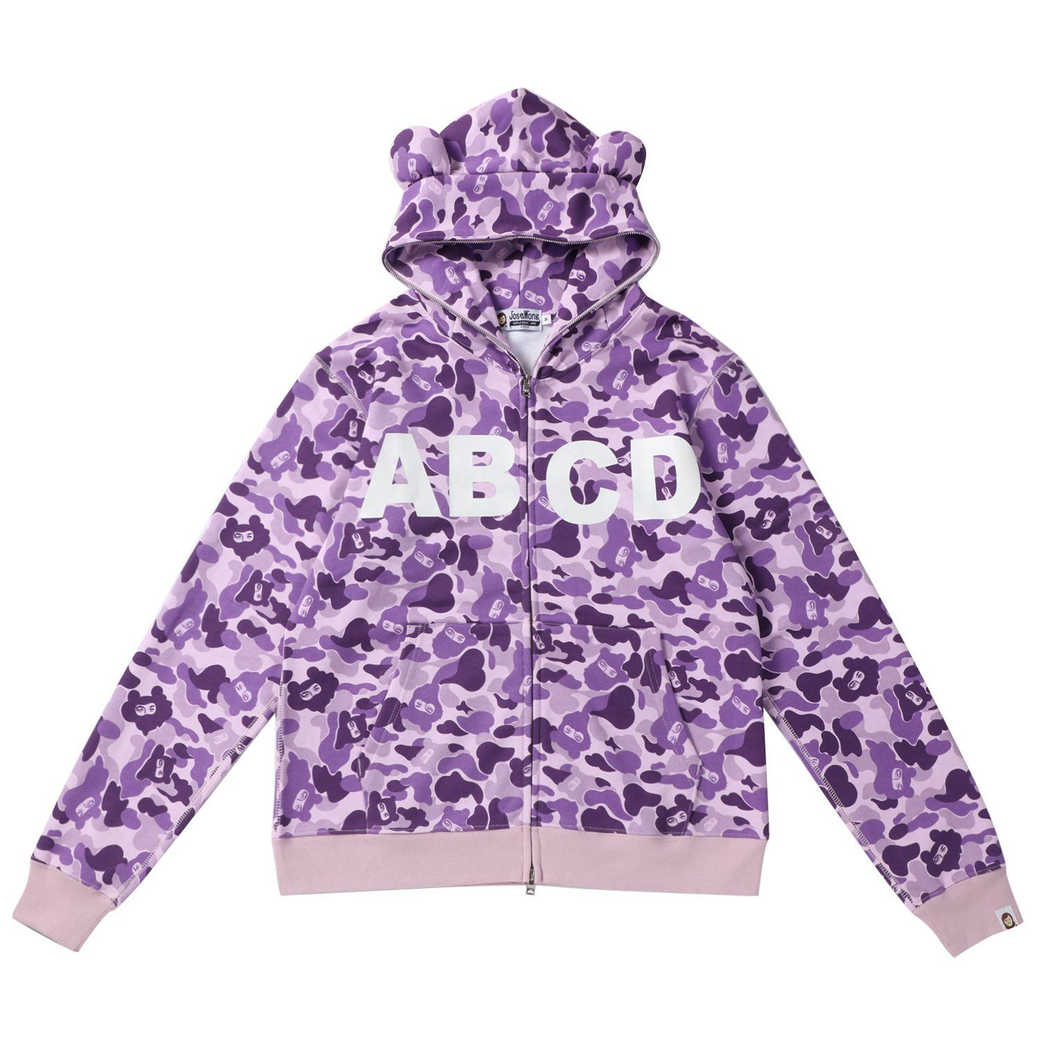 Designer Jose Wong ABCD Zip-Up Hoodie | Grailed