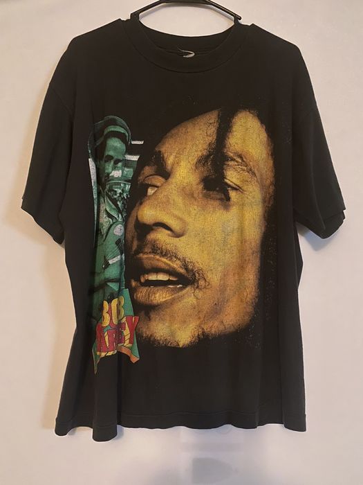 Bob Marley Vintage Bootleg Rap Tee “No Woman No Cry”