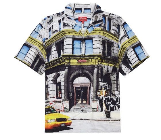 Supreme 190 Bowery Rayon S/S Shirt Multi XL