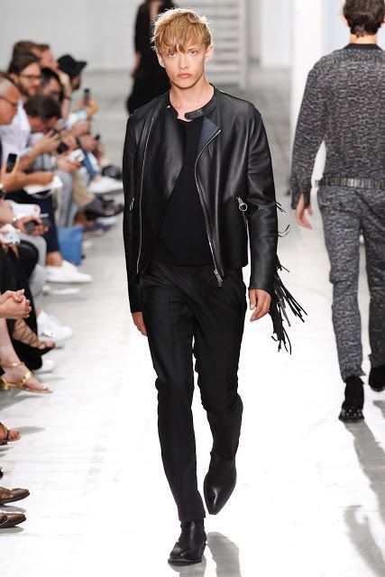 Costume National Leather Jacket | Grailed