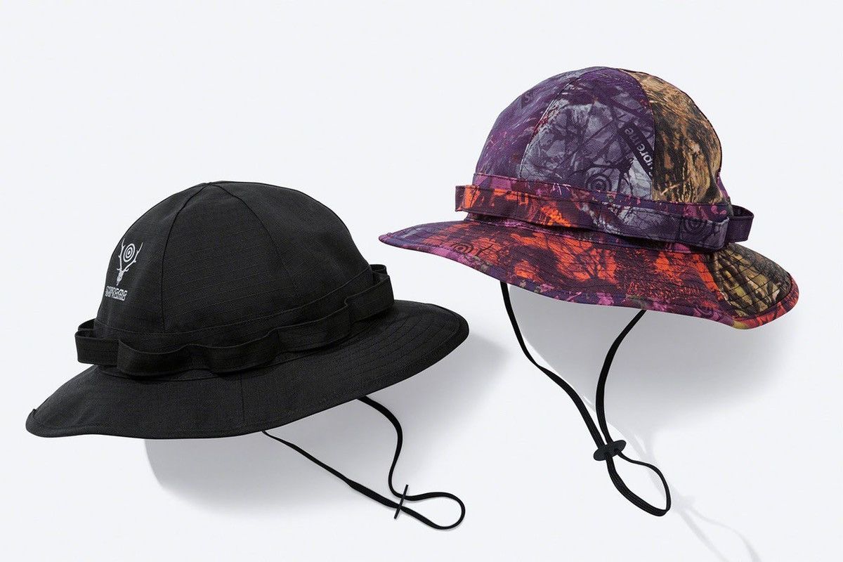 South2 West8 × Supreme New Supreme South2 West8 Gore-Tex Jungle Bucket Hat Size ONE SIZE - 2 Thumbnail