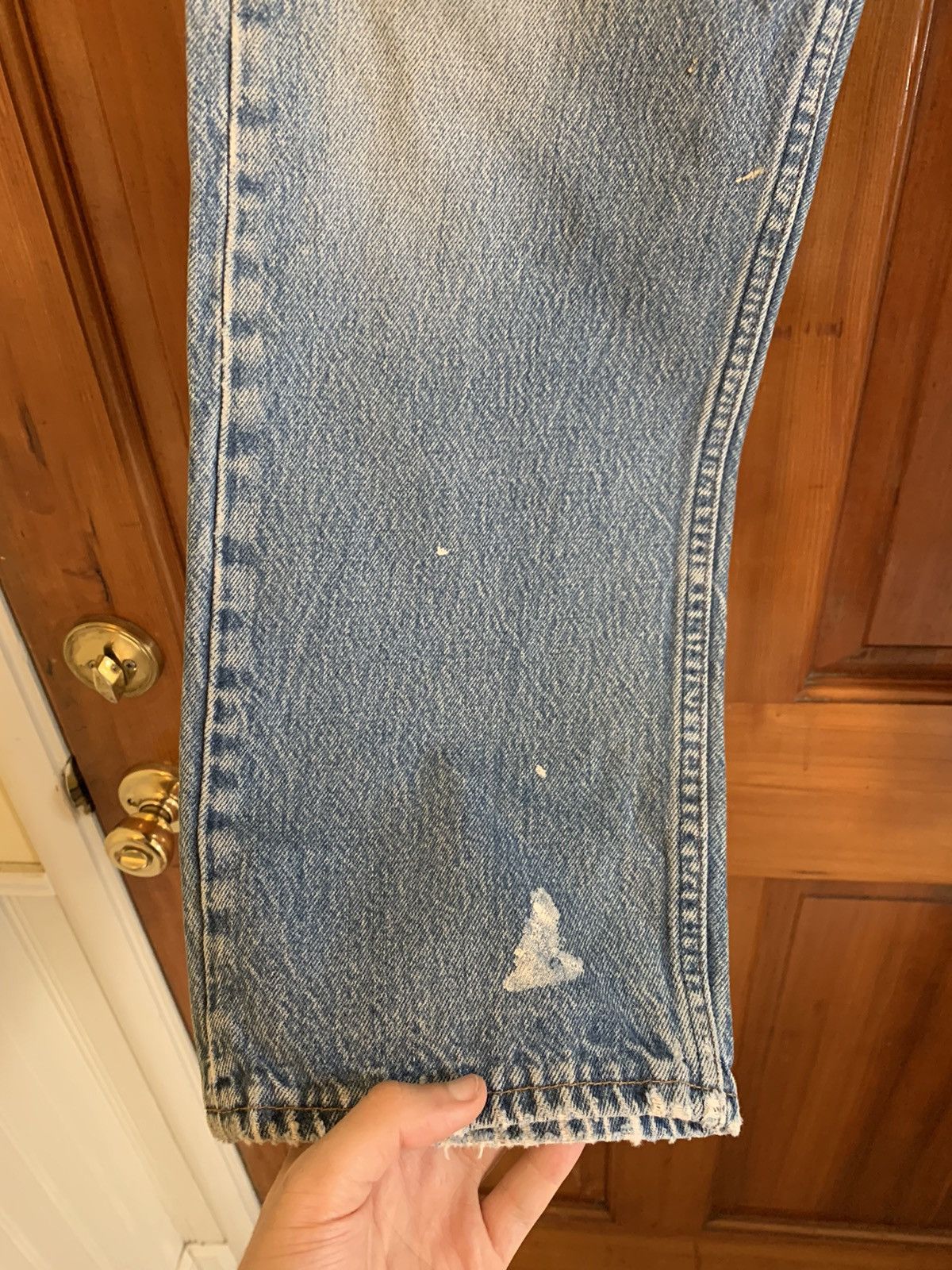 Levi's × Levi's Vintage Clothing × Vintage RARE* New Vintage 1of1 Levi’s USA-Made Restored Denim Jeans Size US 34 / EU 50 - 7 Thumbnail