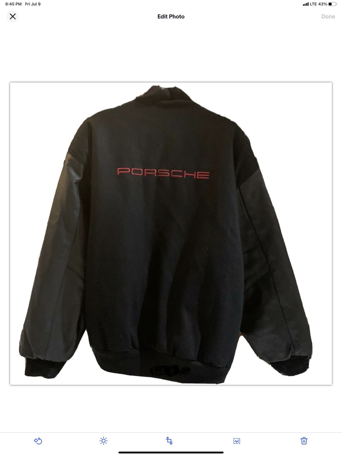 Porsche varsity jacket best sale