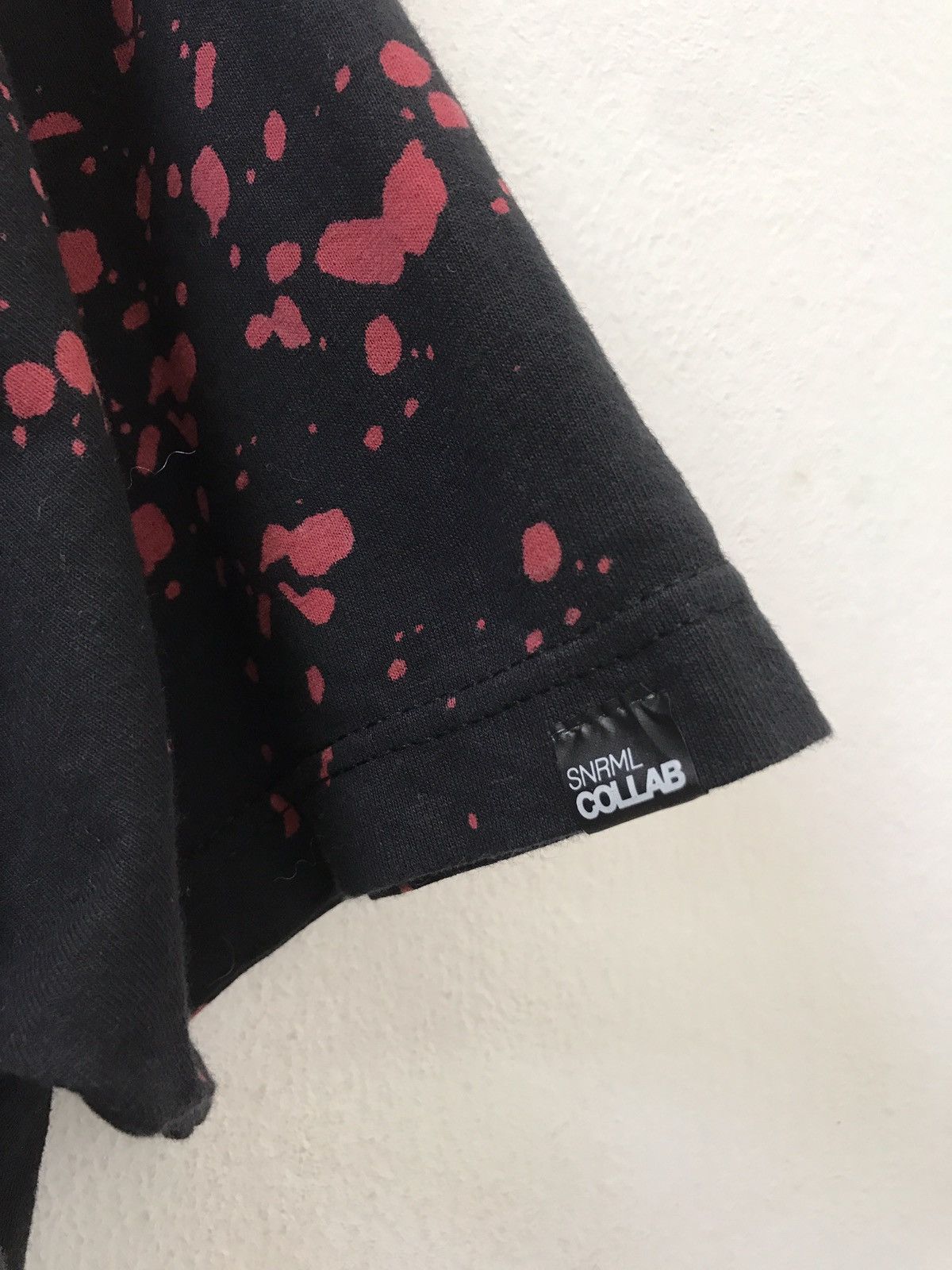 Japanese Brand SNRML Collab Paint Splattered Design t shirt Size US M / EU 48-50 / 2 - 4 Thumbnail