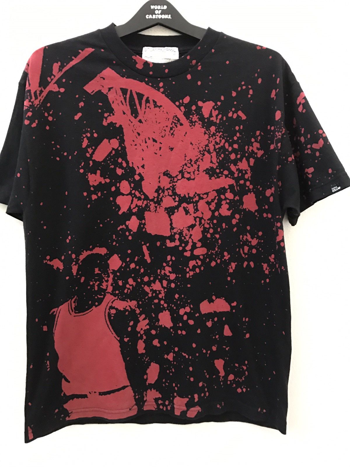 Japanese Brand SNRML Collab Paint Splattered Design t shirt Size US M / EU 48-50 / 2 - 1 Thumbnail