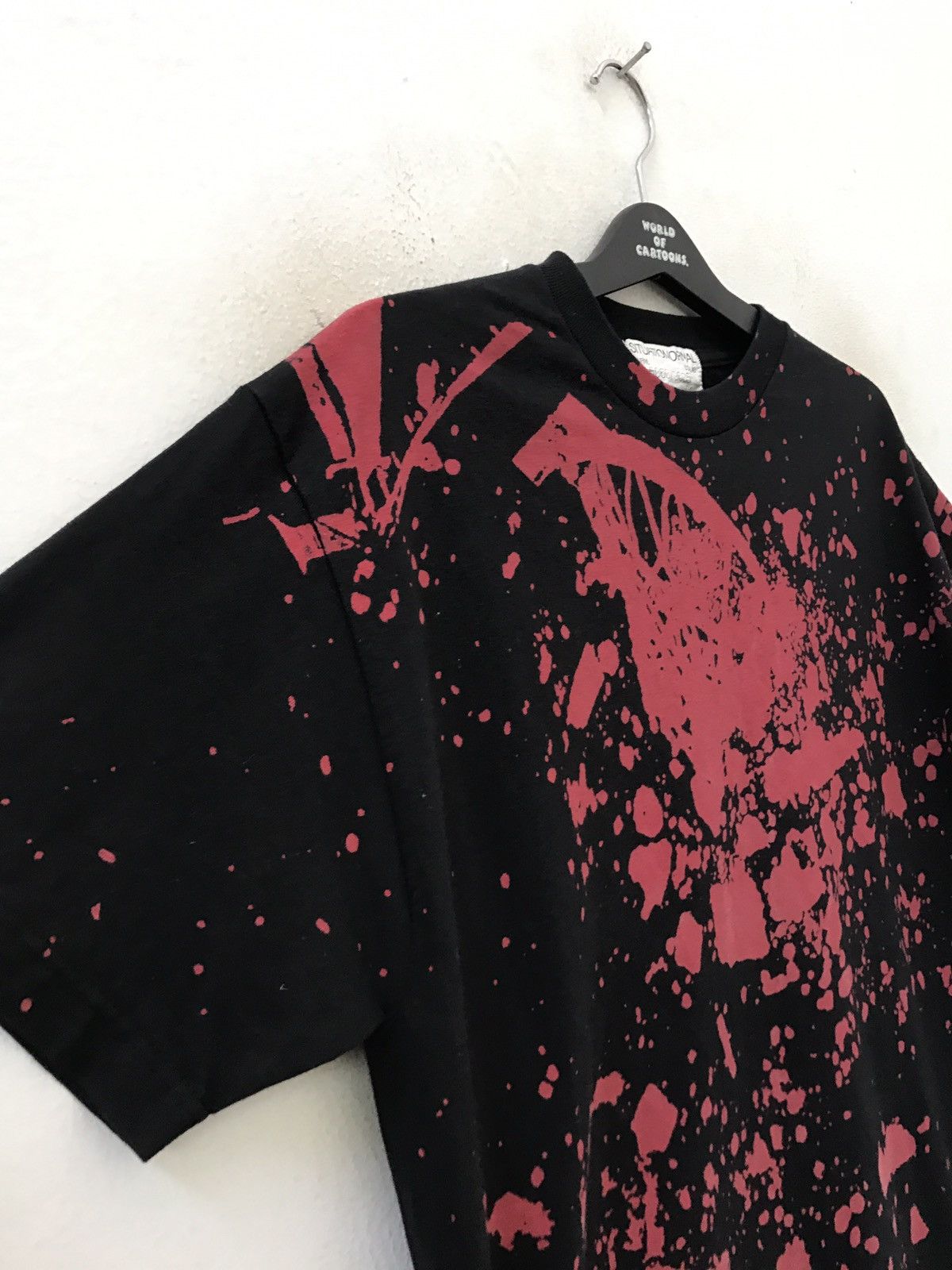 Japanese Brand SNRML Collab Paint Splattered Design t shirt Size US M / EU 48-50 / 2 - 5 Thumbnail
