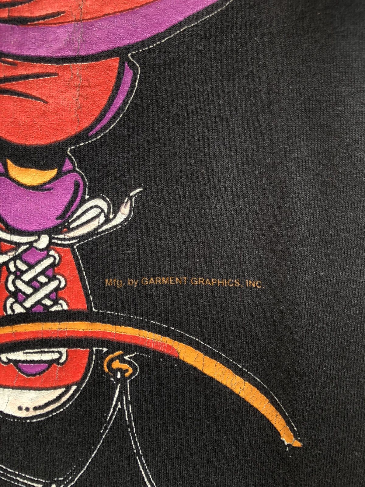 Vintage Vintage 90s Garfield JAMMIN’ Basketball t shirt Size US L / EU 52-54 / 3 - 7 Thumbnail
