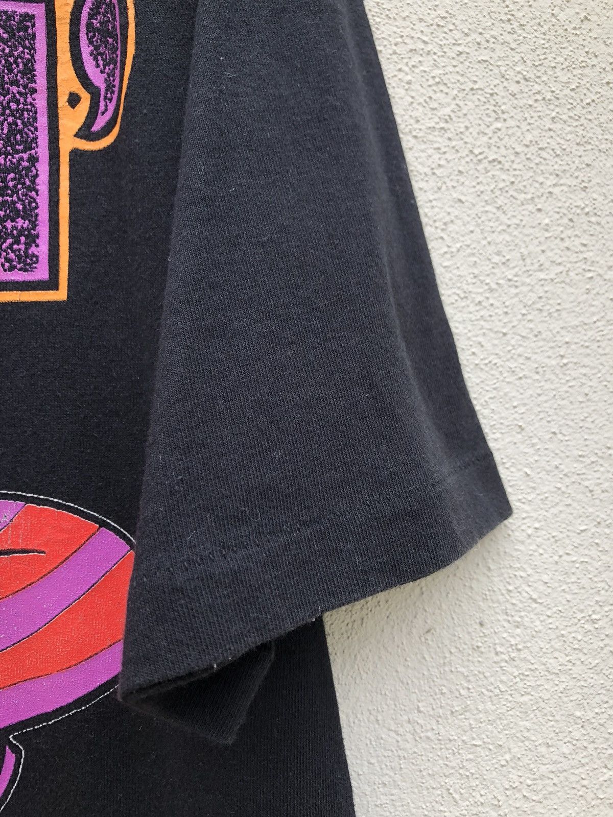 Vintage Vintage 90s Garfield JAMMIN’ Basketball t shirt Size US L / EU 52-54 / 3 - 8 Thumbnail
