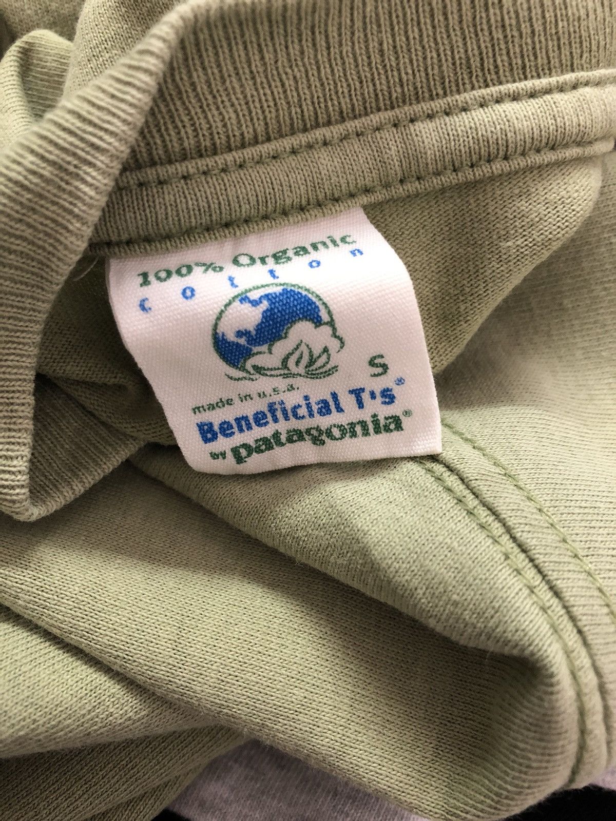 Patagonia Vintage Patagonia Made in Usa MTB Bicycle Green t shirt Size US S / EU 44-46 / 1 - 6 Thumbnail