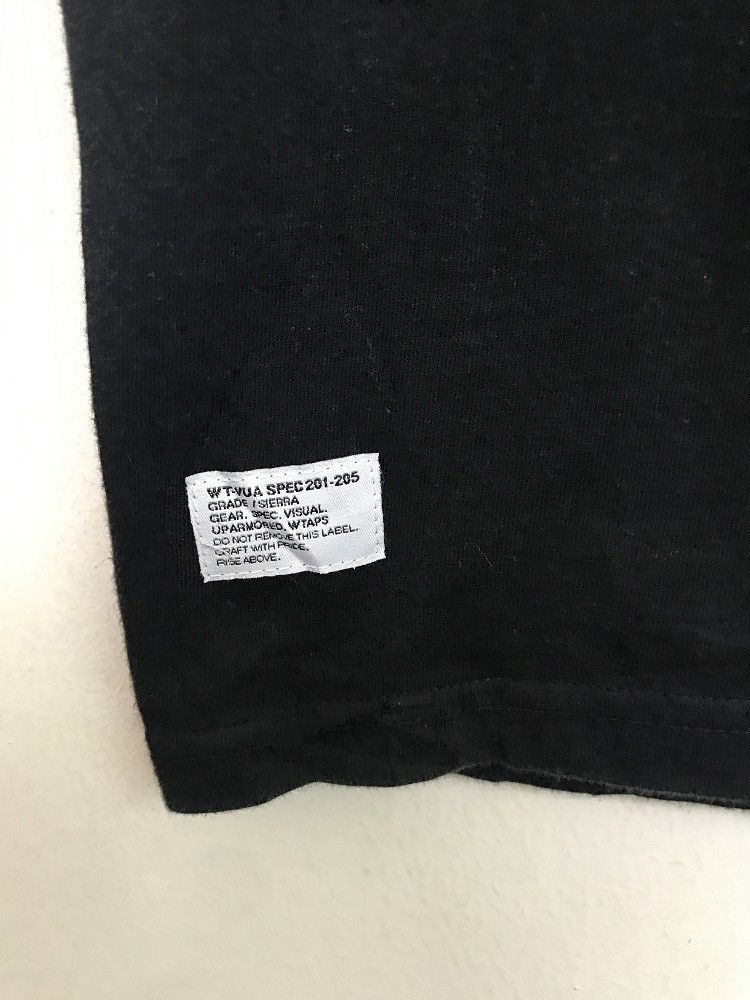 Wtaps Japanese Brand WTAPS 2009 Ace Cross Bones DFA Black t shirt Size US S / EU 44-46 / 1 - 2 Thumbnail
