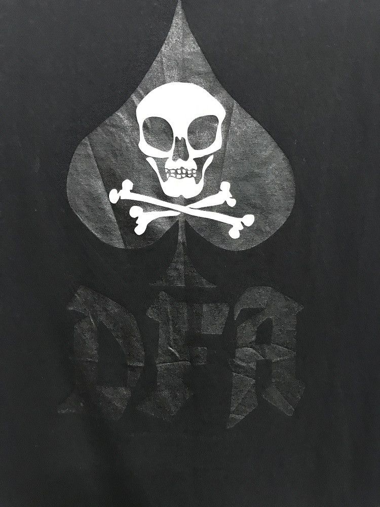 Wtaps Japanese Brand WTAPS 2009 Ace Cross Bones DFA Black t shirt Size US S / EU 44-46 / 1 - 3 Thumbnail