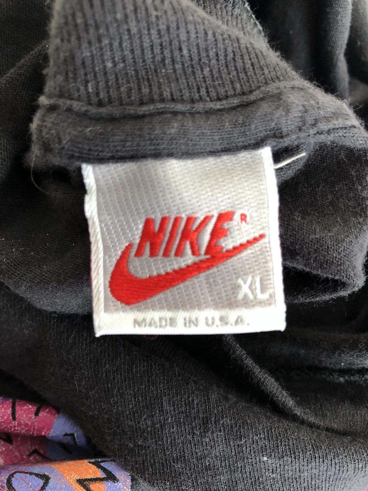 Nike × Vintage Vtg 80s 90s Nike Crazy WILD Grey Tag t shirt Size US XL / EU 56 / 4 - 8 Thumbnail