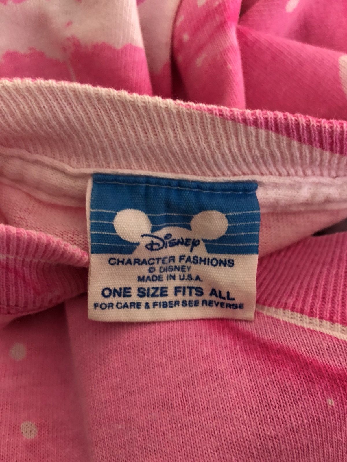 Disney Vtg 80s Disney Mickey Mouse Over Print Border t shirt Size US XL / EU 56 / 4 - 10 Thumbnail