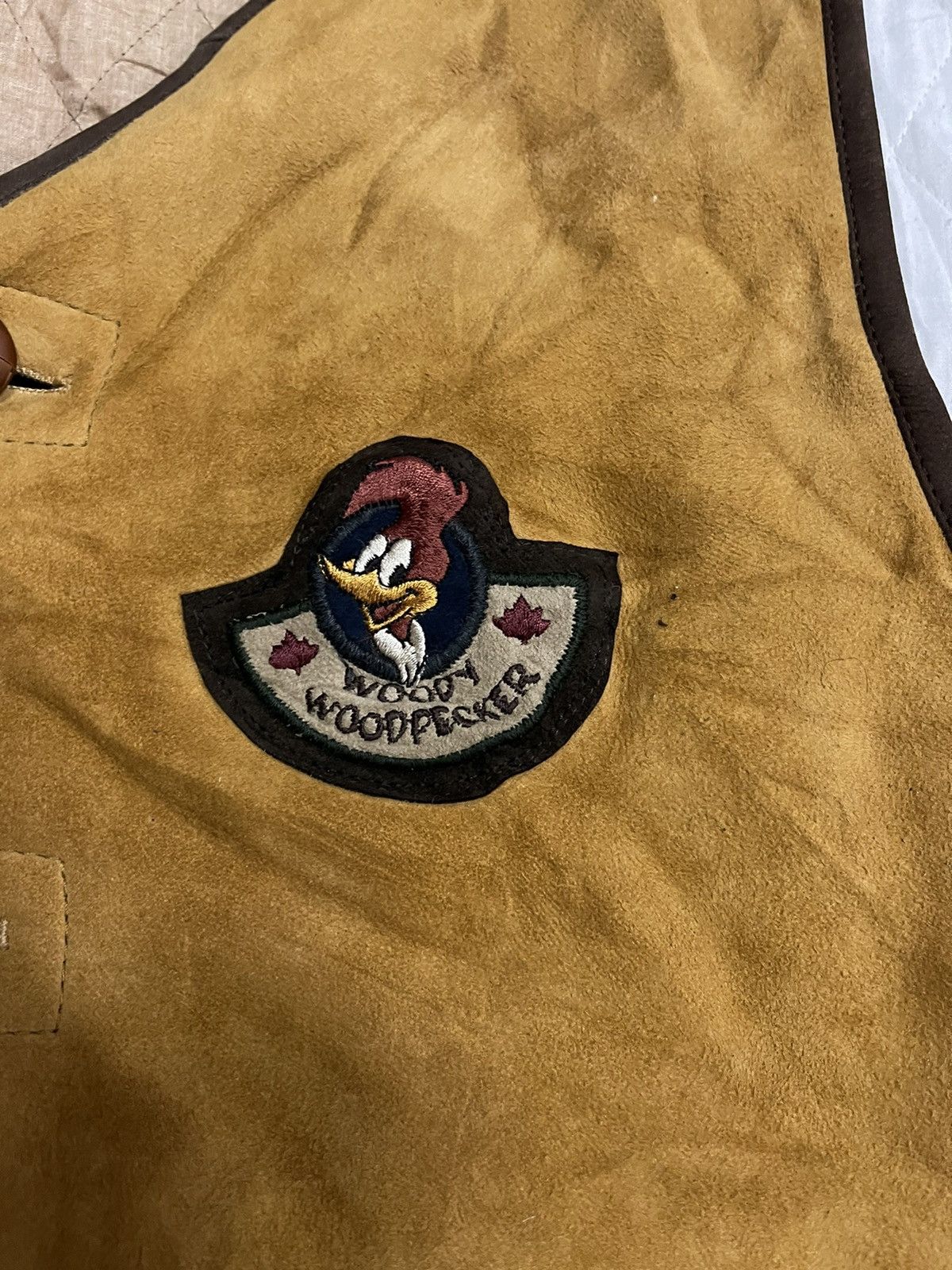 Jean Charles De Castelbajac JCDB Vest Leather Fur Outdoor Life Size XL / US 12-14 / IT 48-50 - 6 Thumbnail