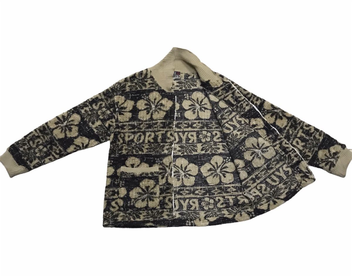Japanese Brand × Vintage Ryu sport zipper fleece overprinted Size US M / EU 48-50 / 2 - 6 Thumbnail