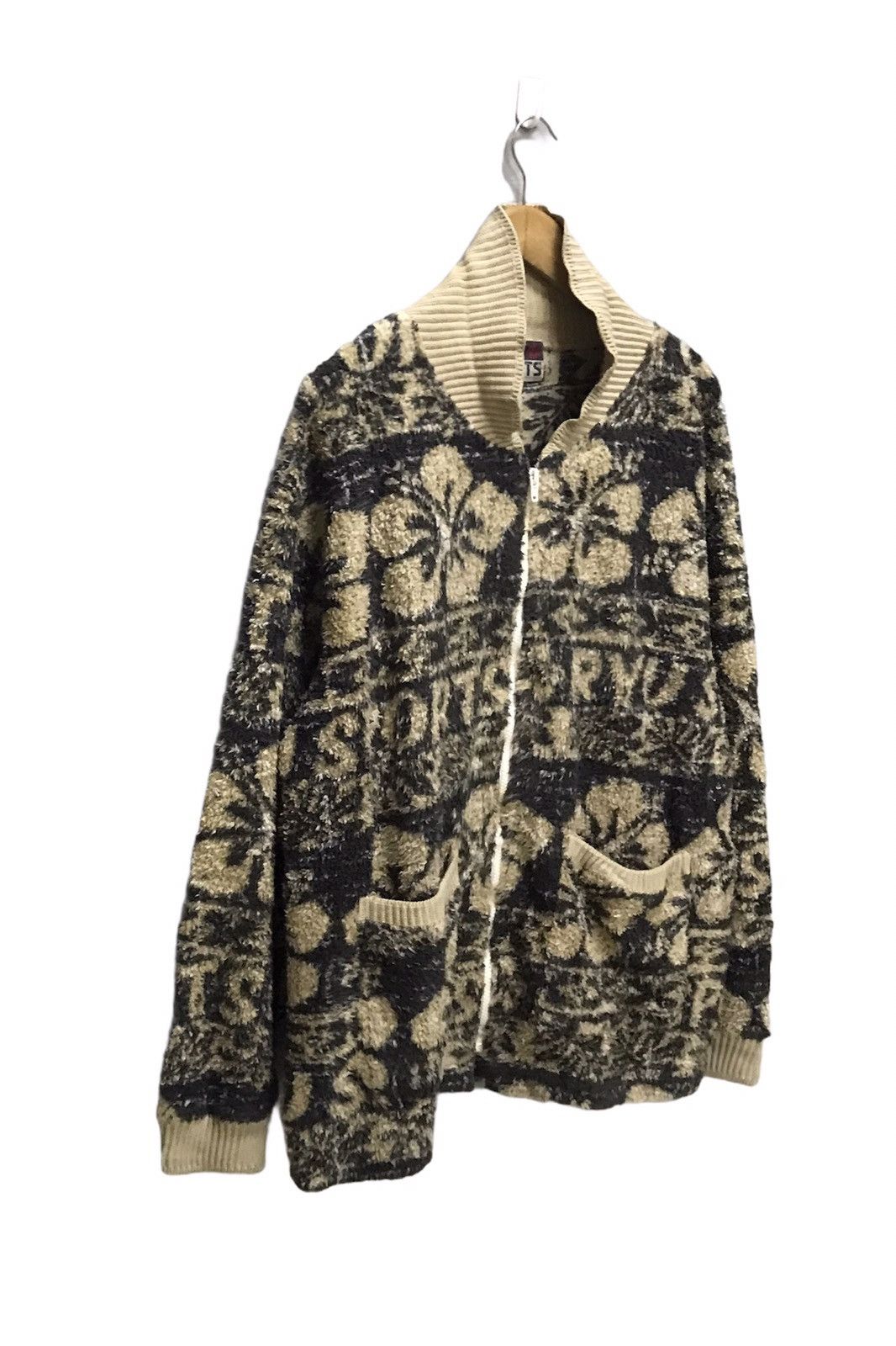 Japanese Brand × Vintage Ryu sport zipper fleece overprinted Size US M / EU 48-50 / 2 - 3 Thumbnail
