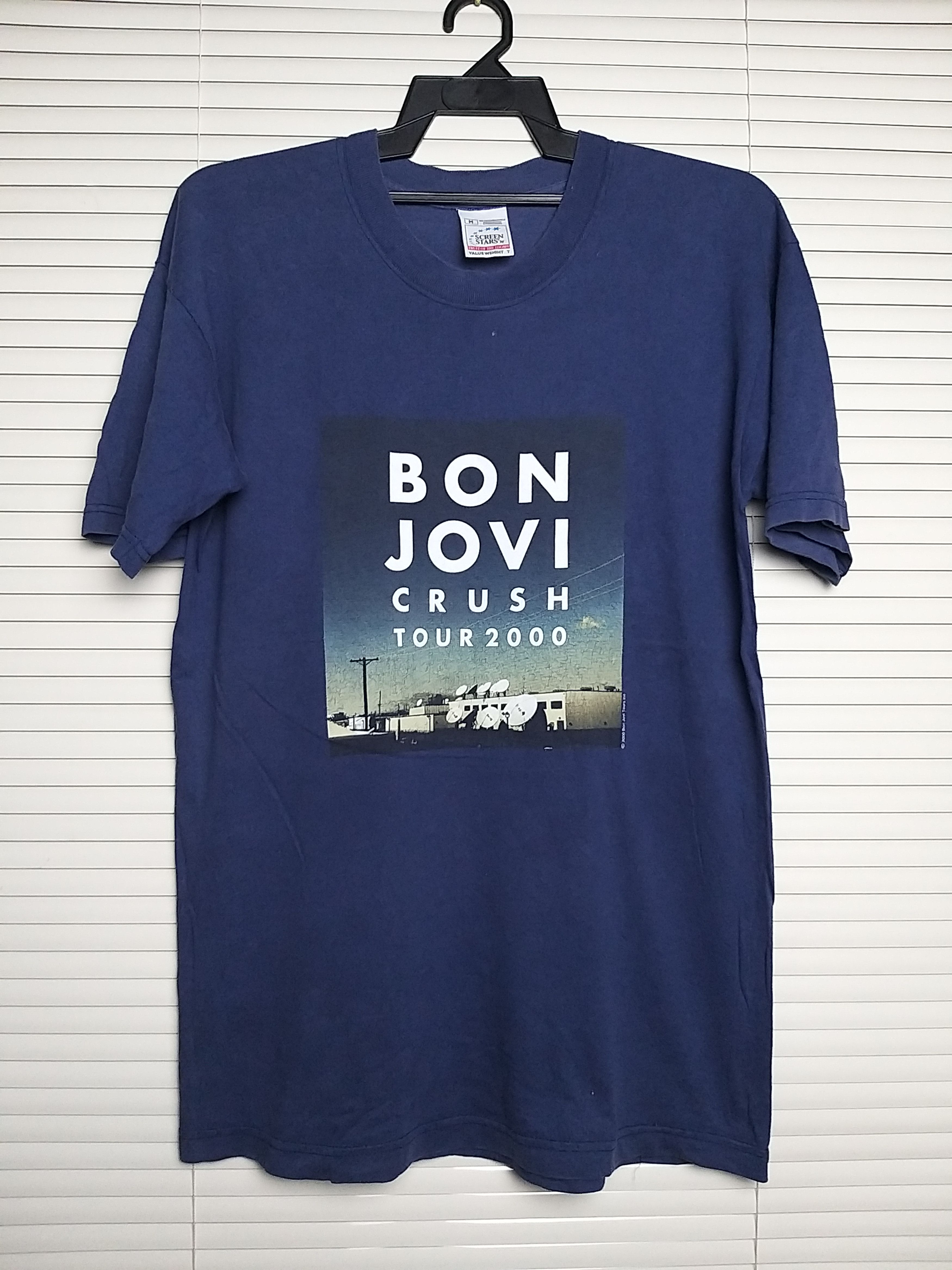 Band Tees VINTAGE Y2K BON JOVI "CRUSH TOUR 2000" T SHIRT Size US M / EU 48-50 / 2 - 2 Thumbnail