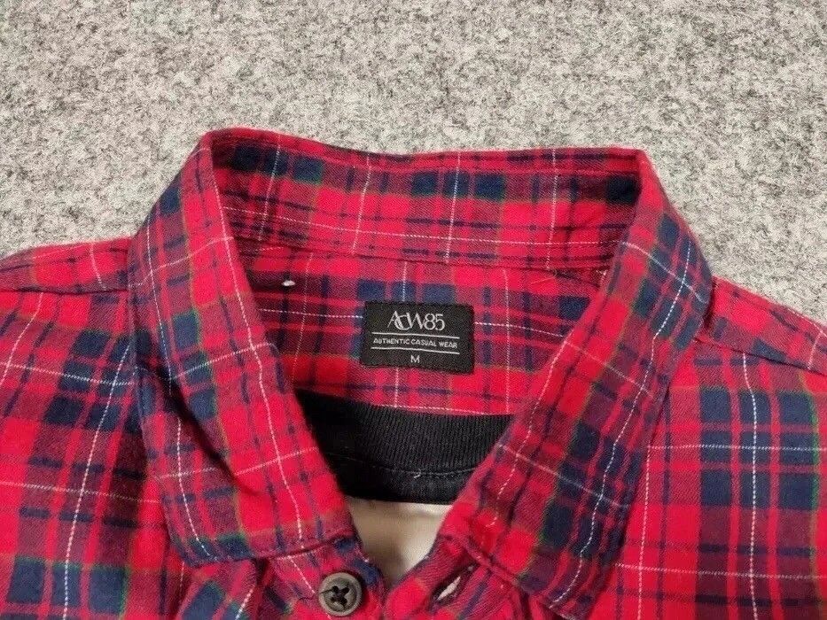Flannel Vintage Flannel Shirt Plaid Checkered Travis Scott Style Size US M / EU 48-50 / 2 - 14 Thumbnail
