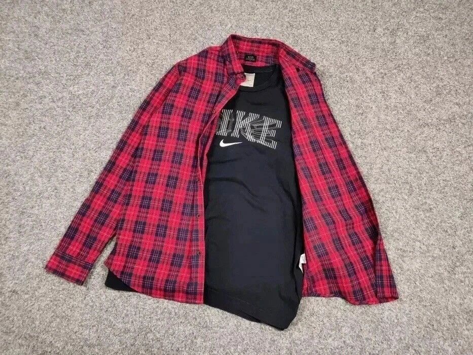 Flannel Vintage Flannel Shirt Plaid Checkered Travis Scott Style Size US M / EU 48-50 / 2 - 15 Thumbnail