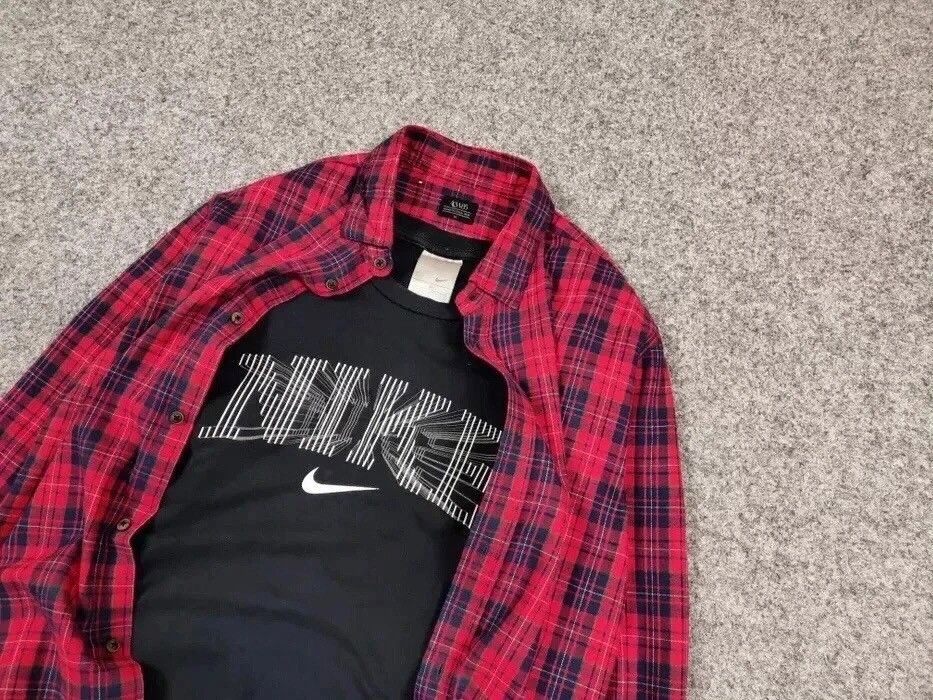 Flannel Vintage Flannel Shirt Plaid Checkered Travis Scott Style Size US M / EU 48-50 / 2 - 4 Thumbnail