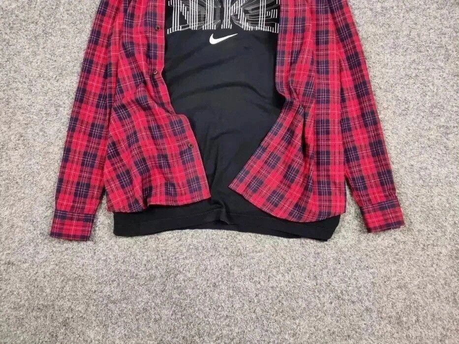 Flannel Vintage Flannel Shirt Plaid Checkered Travis Scott Style Size US M / EU 48-50 / 2 - 9 Thumbnail