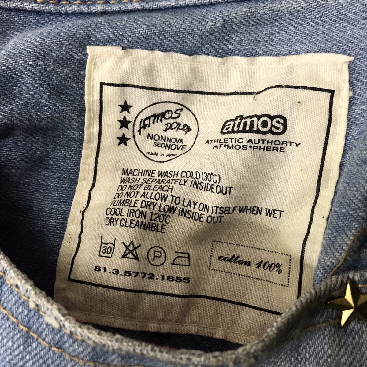 atmos Atmos Japan Denim Selvedge Jeans Size US 32 / EU 48 - 18 Thumbnail