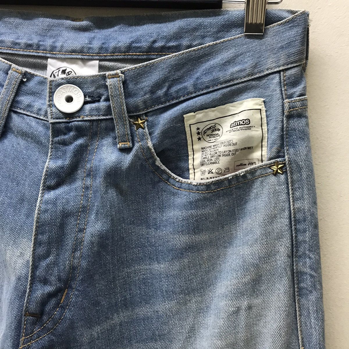 atmos Atmos Japan Denim Selvedge Jeans Size US 32 / EU 48 - 5 Thumbnail