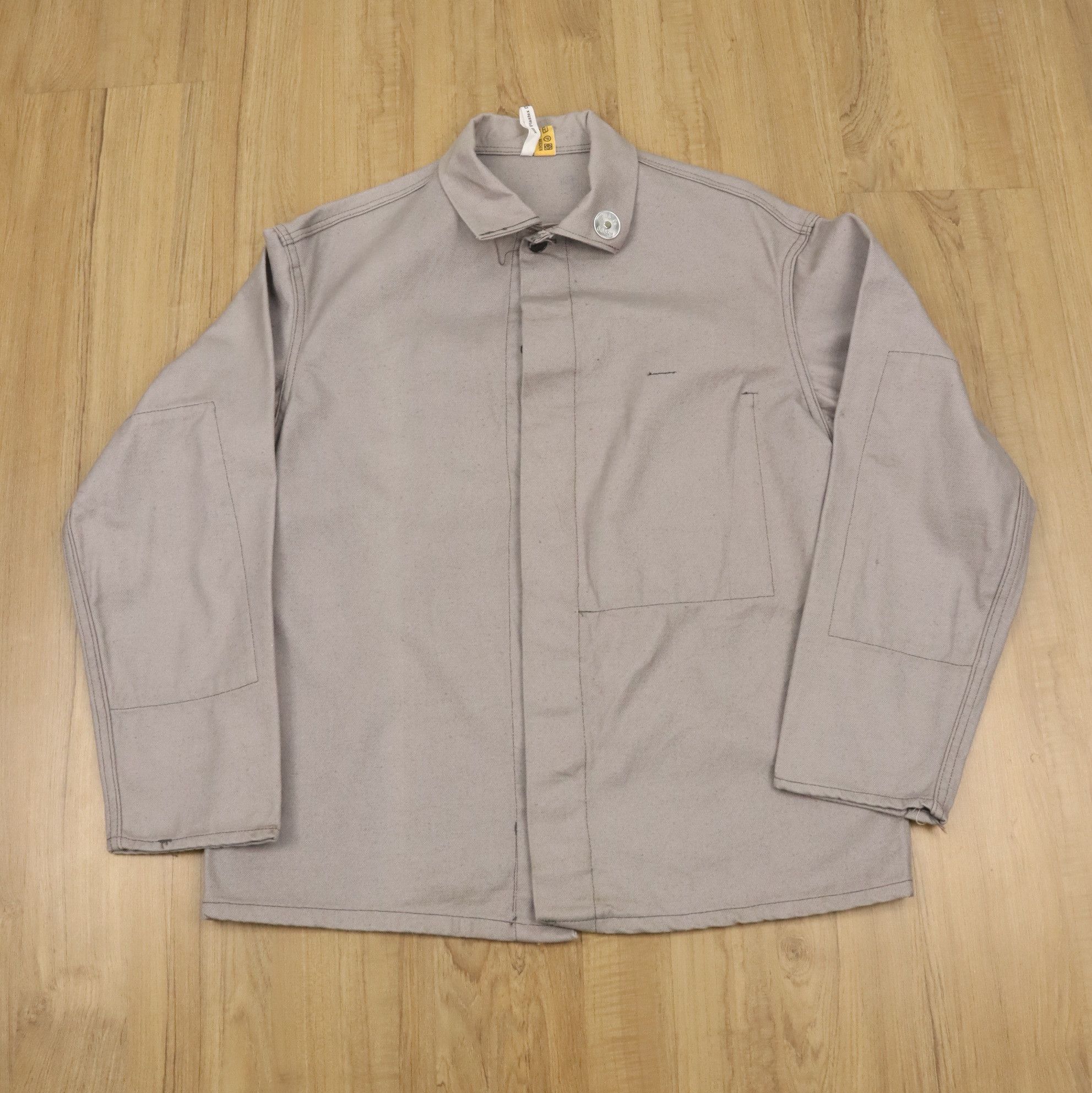 Vintage Veb Plastex Delitzsch Vintage French Workwear Jacket Size US M / EU 48-50 / 2 - 11 Thumbnail