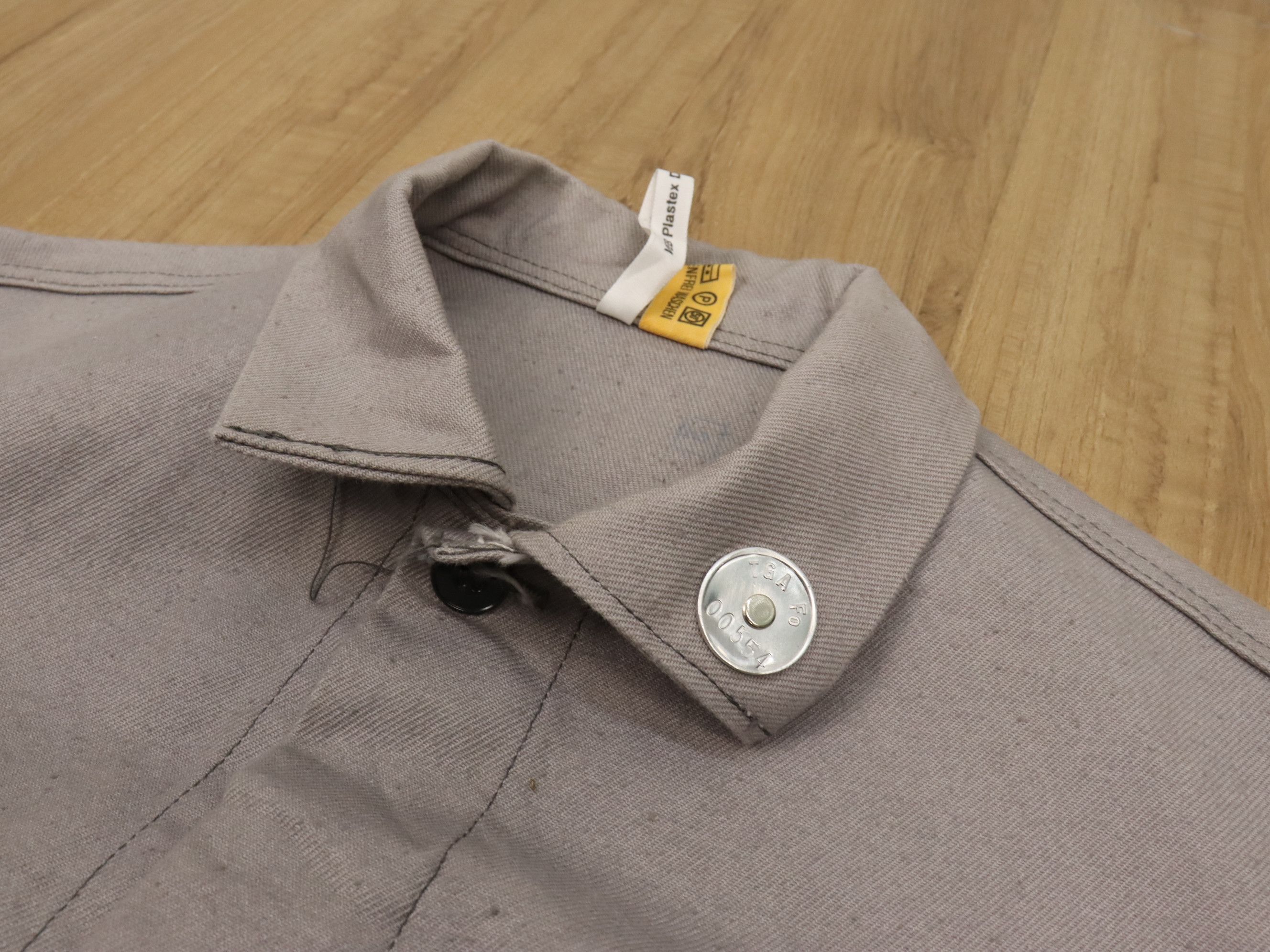 Vintage Veb Plastex Delitzsch Vintage French Workwear Jacket Size US M / EU 48-50 / 2 - 8 Thumbnail