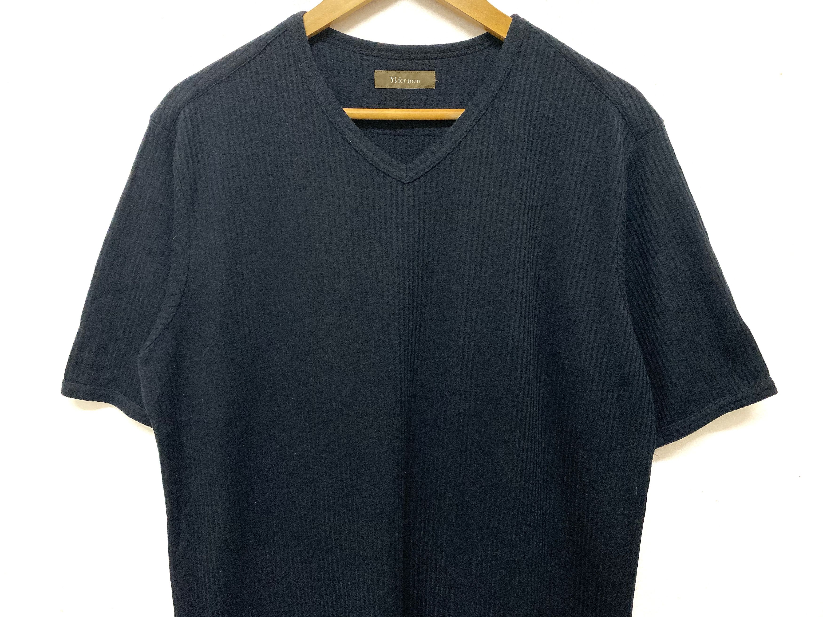 Y's for Men × Yohji Yamamoto YS for men embroidered Railroad Mix fabric tee Size US XL / EU 56 / 4 - 3 Thumbnail