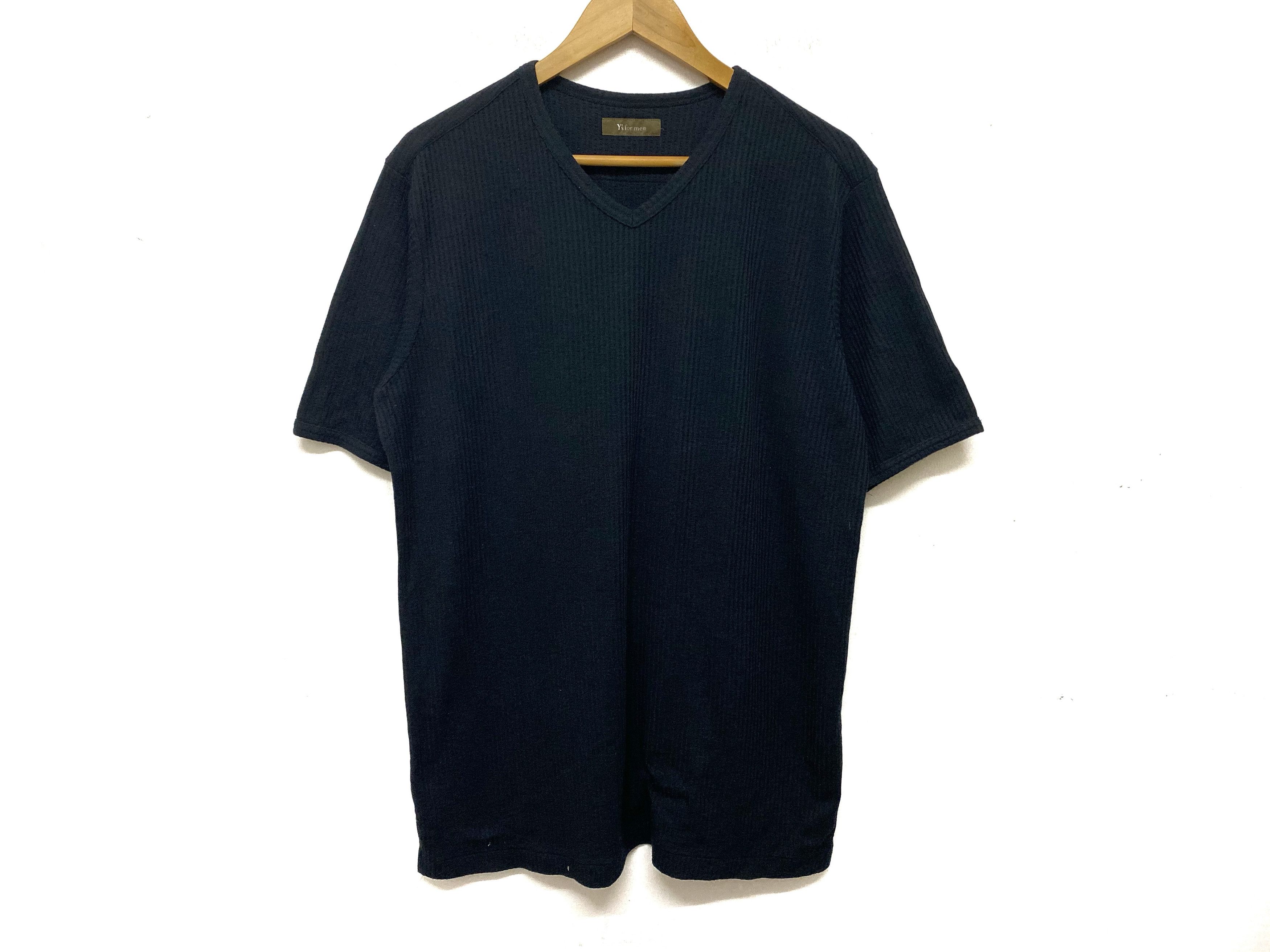 Y's for Men × Yohji Yamamoto YS for men embroidered Railroad Mix fabric tee Size US XL / EU 56 / 4 - 2 Thumbnail