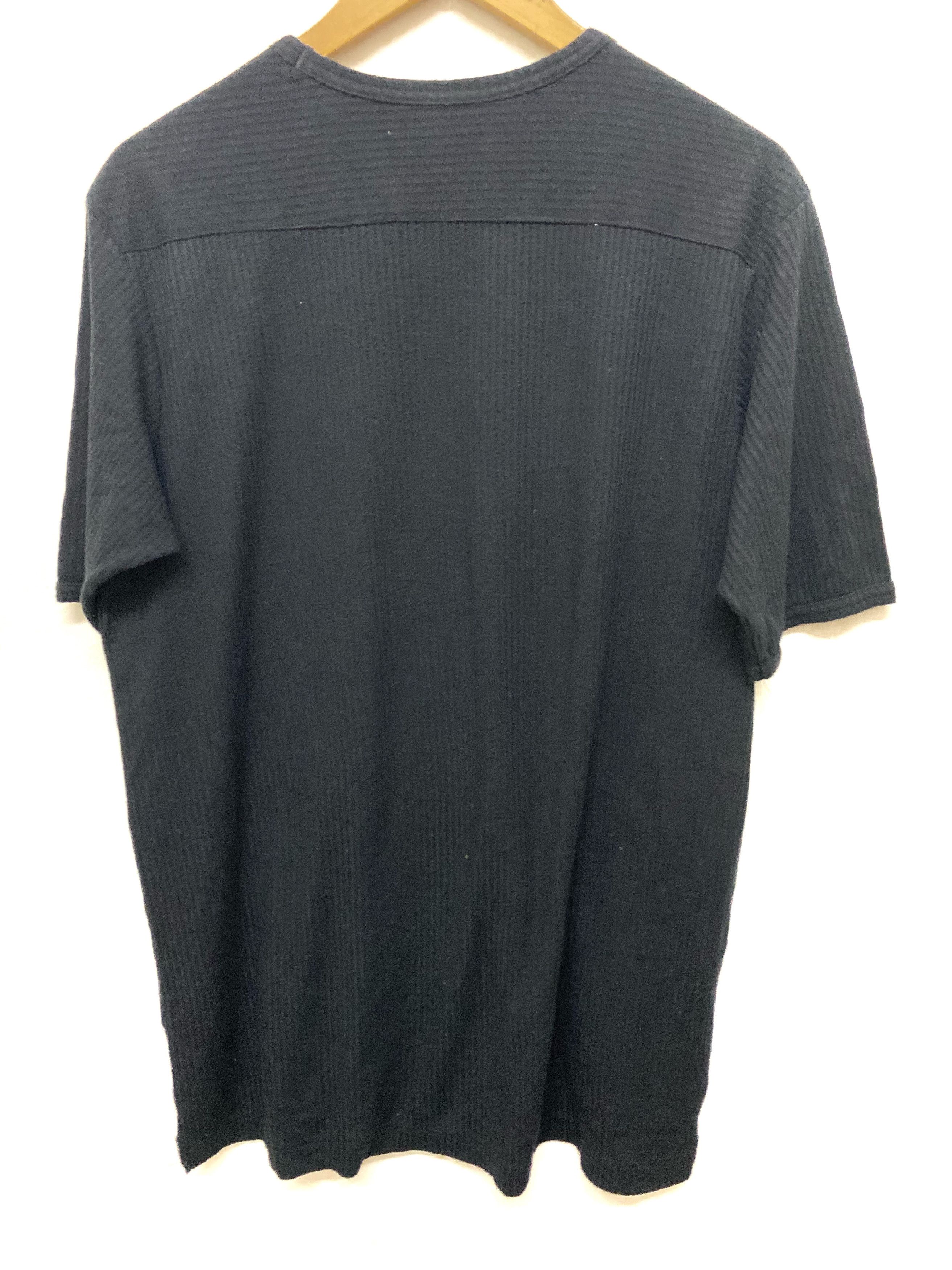 Y's for Men × Yohji Yamamoto YS for men embroidered Railroad Mix fabric tee Size US XL / EU 56 / 4 - 6 Thumbnail