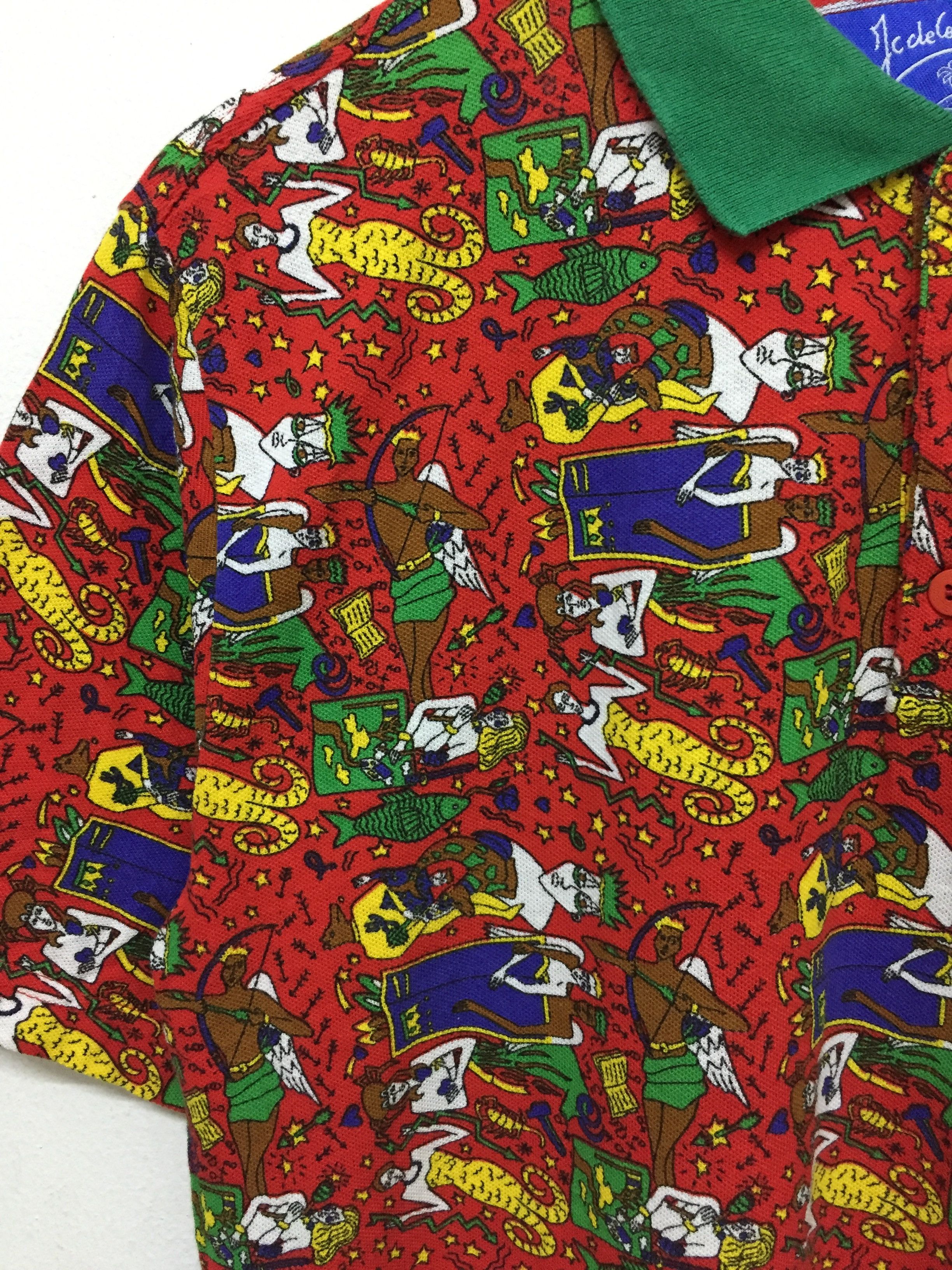 Jean Charles De Castelbajac 1980s Castelbajac Sex Gay Ancient culture Art Print polo Size US M / EU 48-50 / 2 - 4 Thumbnail