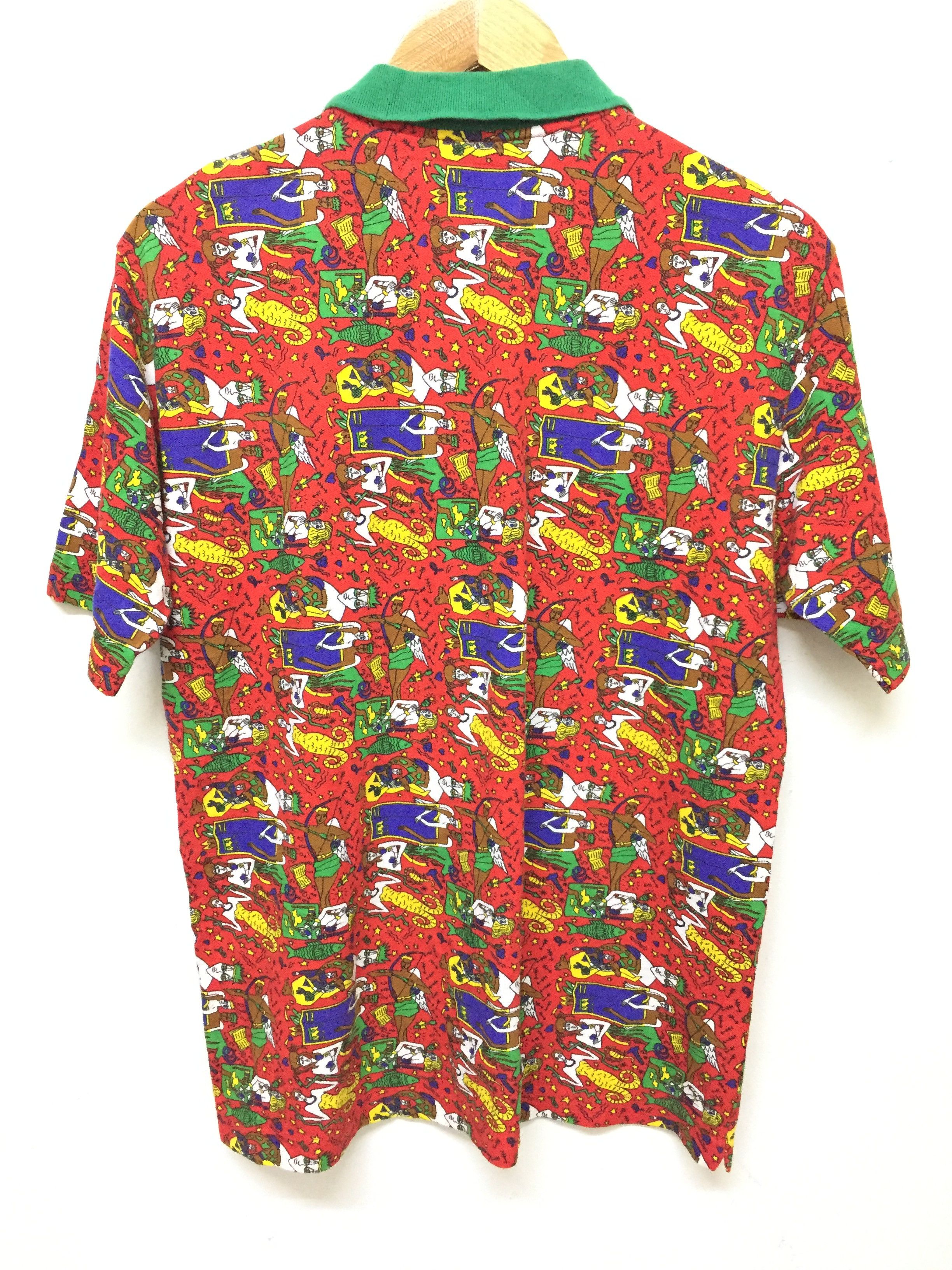 Jean Charles De Castelbajac 1980s Castelbajac Sex Gay Ancient culture Art Print polo Size US M / EU 48-50 / 2 - 7 Thumbnail