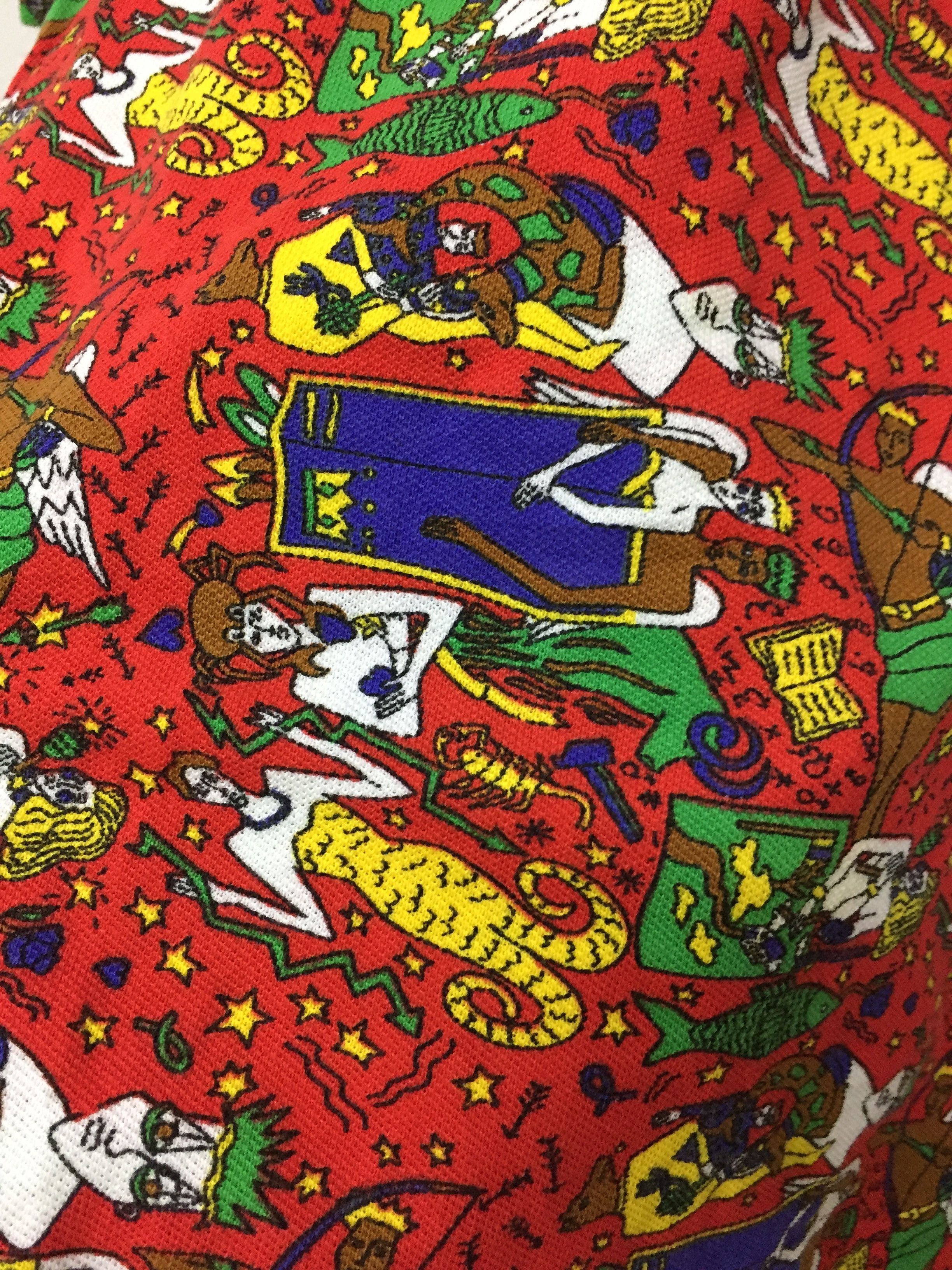 Jean Charles De Castelbajac 1980s Castelbajac Sex Gay Ancient culture Art Print polo Size US M / EU 48-50 / 2 - 5 Thumbnail