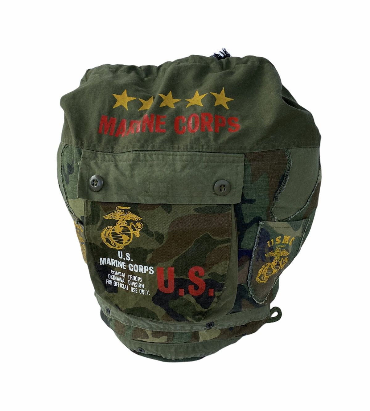 Other Rare‼️ Us Marine Corps Usmc Combat Luggage Army Bag Size ONE SIZE - 1 Thumbnail