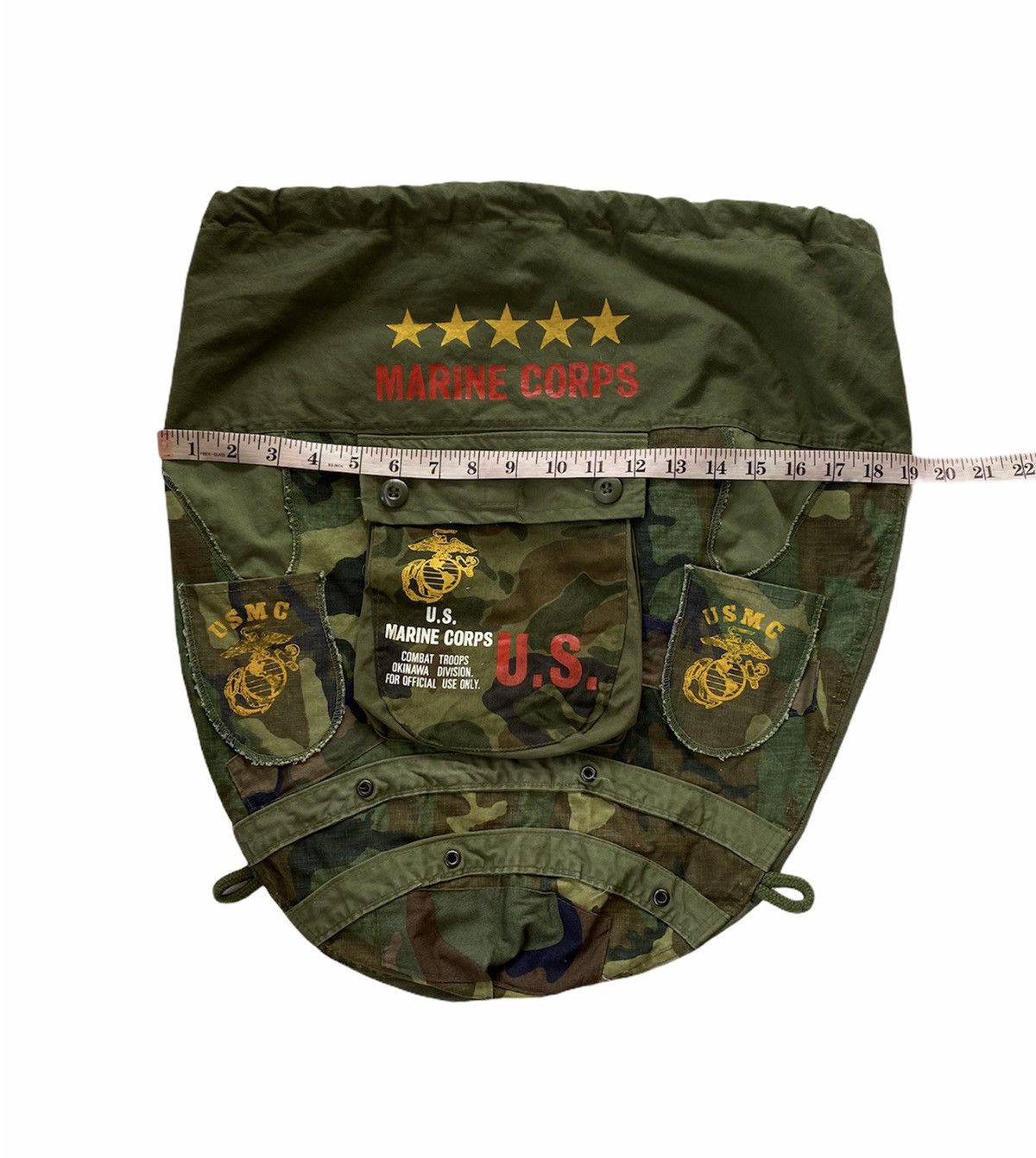 Other Rare‼️ Us Marine Corps Usmc Combat Luggage Army Bag Size ONE SIZE - 8 Thumbnail