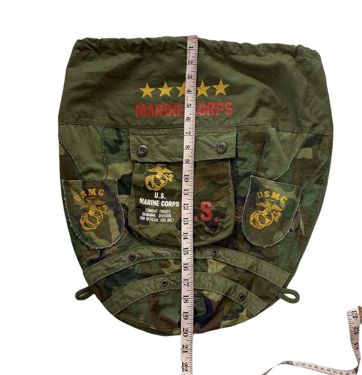 Other Rare‼️ Us Marine Corps Usmc Combat Luggage Army Bag Size ONE SIZE - 7 Thumbnail