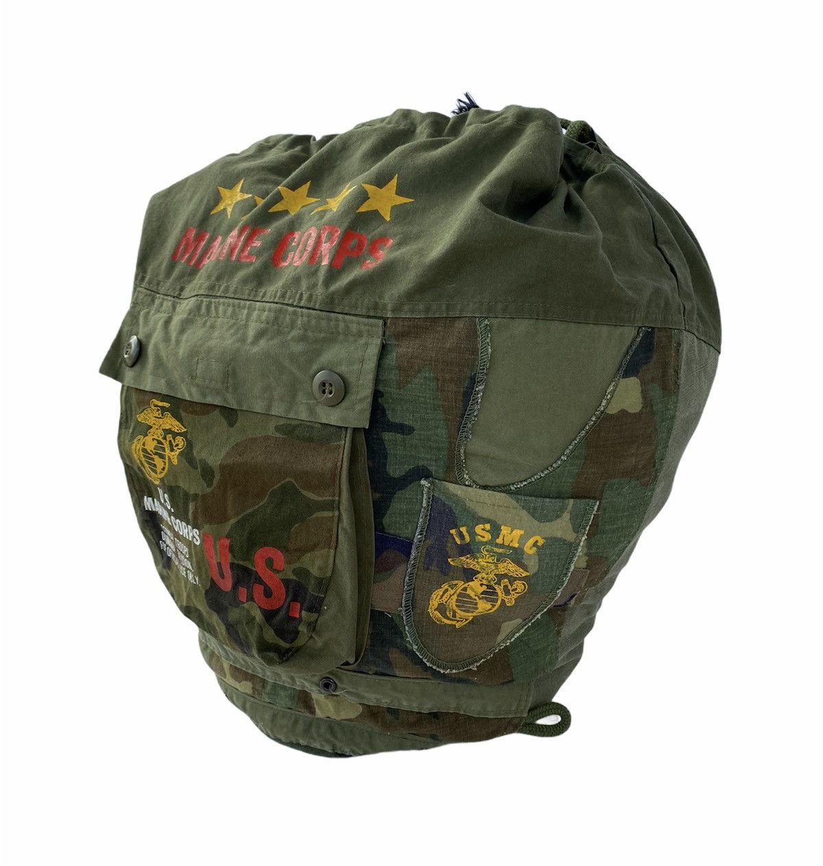 Other Rare‼️ Us Marine Corps Usmc Combat Luggage Army Bag Size ONE SIZE - 3 Thumbnail