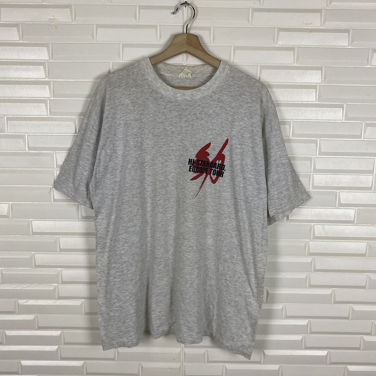 Hi-Standard Japan Europe Tour Tshirt