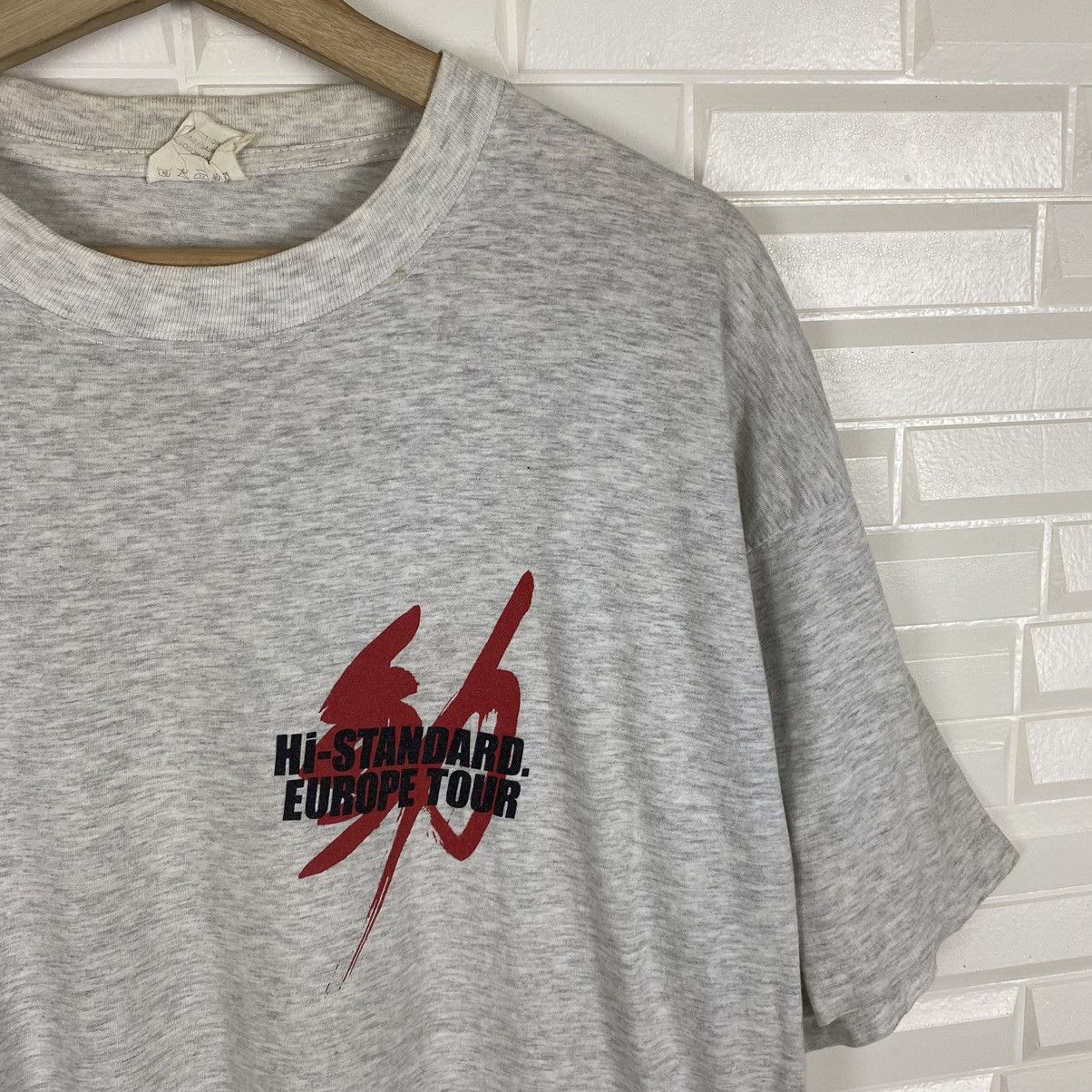 Hi-Standard Japan Europe Tour Tshirt