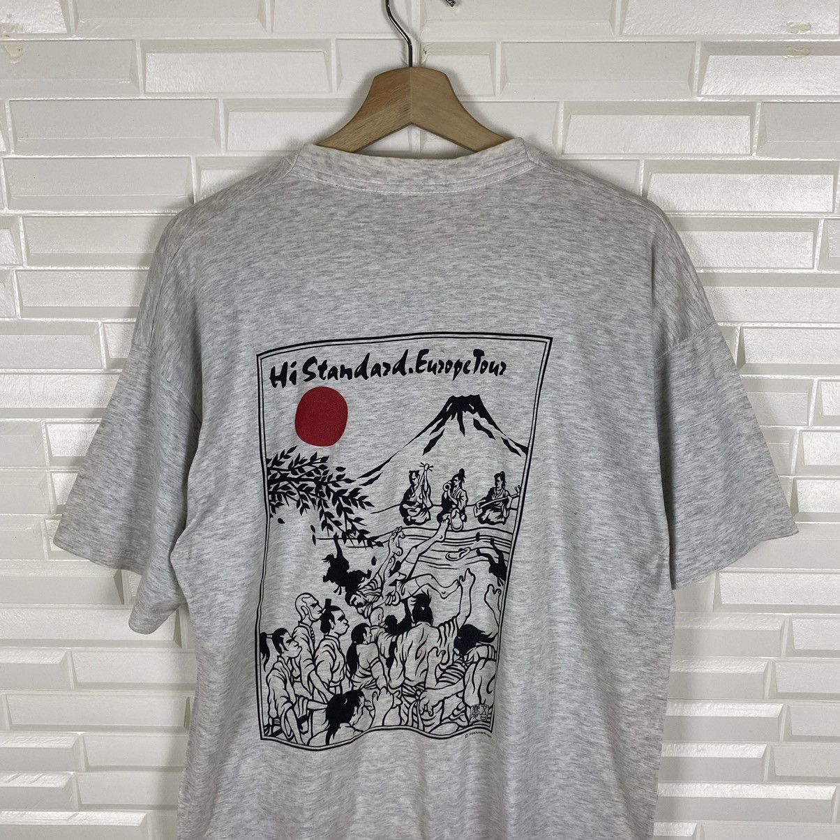 Hi-Standard Japan Europe Tour Tshirt